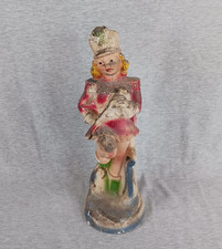 VTG 1940s Drum Majorette Chalkware Carnival Statue Amusement Park Fair Prize 13