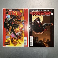 Ultimate End 1 Variant by Mark Bagley NM 2015 Spider Man 3 Lot picture