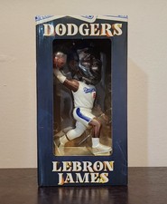LA DODGERS LEBRON JAMES BOBBLEHEAD 2023 COLLECTORS EDITION LAKERS picture