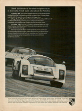 1967 Porsche Carrera 6 Sebring Targa Florio Le Mans 912 911 VINTAGE PRINT AD picture