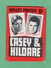 1962 TOPPS CASEY AND KILDARE Unopened Cello Pack Rare picture