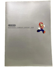 Nintendo Company Report 1998 Mario Corporate Brochure Book picture