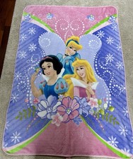 VTG Y2K DISNEY Providencia Blanket Twin Princess Cindrella Snow White Aurora NEW picture