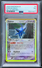 Espeon 4/113 Holo PSA 7 EX Delta Species 2005 Pokemon Card Vintage picture