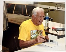 President Jimmy Carter Signed Full Signature 8x10 Photo picture