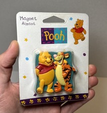 Disney Winnie Pooh Tigger Collectible Magnet Vintage BRAND NEW VTG 1997 picture