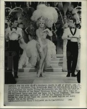 1966 Press Photo Liliane Montevecch readies for Hollywood after learning English picture