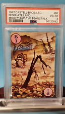 1947 Castell Bros Mickey And The Beanstalk DESOLATE LAND #B1 Card PSA Graded picture