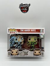 The Hardy Boyz Signed WWF WWE Signed Funko Pop Wrestling Autograph Jeff Matt NEW picture