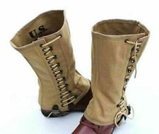 Pair Of WWII WW2 Us Military Army Leggings Or Puttee 4R picture