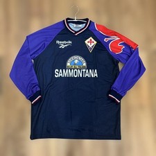 Fiorentina 95 96 Home Long Sleeve Jersey Reebok Serie A From Japan picture