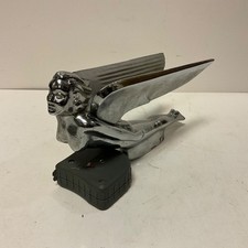 Rare Antique Vintage Car Hood Ornament Winged Woman Angel Hot Rod Rat Goddess picture