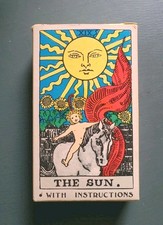 Vintage 1968 Albano-Waite Tarot Deck Cards, New Color Deluxe Edition, HTF picture