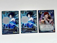 Naruto CCG Lot 3 Cards Sasuke Uchiha PR 068 & Gaara 287 Chase 2002 EN picture