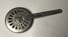 Antique Vintage Aunt Evelyn's Pie Maker And Trimmer Pat' D May 10,1921 Aluminum picture