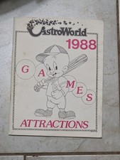 Rare 1988 Astroworld  Employee Handbook picture