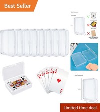 Durable 8-Piece Transparent Card Holder Set - Perfect for Game & Business Cards picture