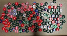 Three Pound Lot Of Assorted Soda Pop Bottle Caps 720 Caps MOL picture