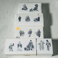 Department 56 Original Village Lot of 5 Boxes Of Figures - Various Town People picture
