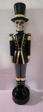 Lighted Skeleton Nutcracker - 4ft. - Crackel Barrel Exclusive - New picture