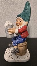 Goebel Co-Boy Gnome Sepp the Drunkard Statue Germany Made Well 514 1970 Beer picture