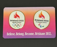 Brisbane 2032 Olympic and Paralympic Games Official Pins New Emblem picture