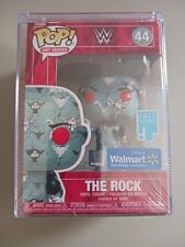 Funko Pop ART SERIES : THE ROCK Sealed.  #44 Vinyl Exclusive Case included Mint picture