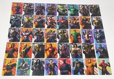 DC Injustice 40x Common Set (Series 4, FOIL, Matte) Arcade Cards picture