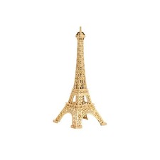 SYCOOVEN Mini Eiffel Tower Figurine, 5.1 ” Metal Paris Tower Statue Replica picture