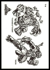 1998 Inkworks Small Soldiers #T4 Archer, Punch-It & Scratch-It Tattoos picture
