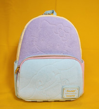 Loungefly SDCC LE Hello Kitty & Friends Color Block Terry Cloth Mini Backpack picture