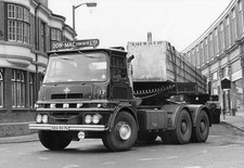 1970s ERF 75 Ton 3 Axle Tractor Truck Press Photo & Release 0003 - Dow-Mac LTD picture
