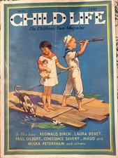 CHILD LIFE Magazine May 1937- J. ALLEN ST. JOHN, Reginald Birch, Hazel Frazee + picture