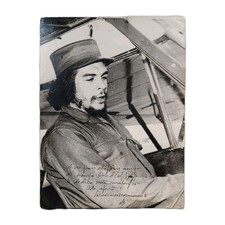 1959 Ernesto Che Guevara Signed Photo Inscribed David Gómez Pilot Flight School picture