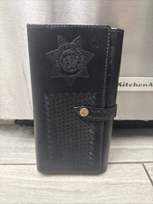 Vintage CHP California Highway Patrol Leather Ticket Book Holder picture