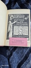 Vintage Astro Book Occult Seership Hindoo Oriental Methods Future Prediction picture