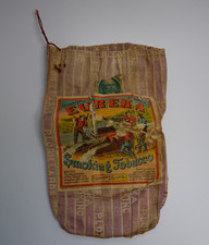 RARE: Eureka Smoking Tobacco Bag/Pouch, circa 1883 picture
