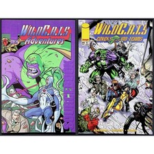 WildC.A.T.s Adventures Sourcebook 2X Comic Lot #1 15 Direct Edition Image picture