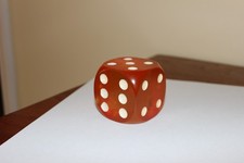 Vintage Amber Butterscotch Bakelite Oversized 2