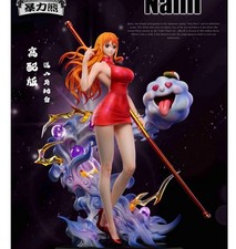 BLX Studio One Piece Nami Resin Statue in stock H26.3cm Painted Zeus Base New picture
