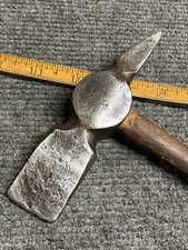 Vintage Hand Forged Hammer Pick Chipping Welding Hammer 12 Oz USA picture