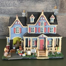 Lemax Harvest Crossing “Garage Sale” Retired 95855 2009 Christmas House picture