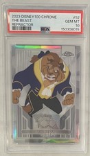 The Beast - 2023 Topps Chrome Disney 100 #52 Refractor PSA 10 picture