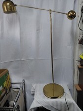 Mid-Century 1970s Goffredo Reggiani Brass Counterbalance Boom Floor Lamp picture