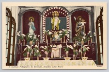 Diriamba Nicaragua Instituto Pedagógico Chapel Altar Mayor Postcard picture