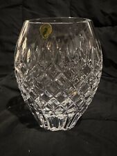 RARE WATERFORD Crystal 8 inch Oval Pocket Vase - American Heritage Collection picture