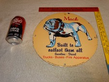 VINTAGE MACK🐶TRUCKS BUSES GASOLINE DIESEL 11 3/4