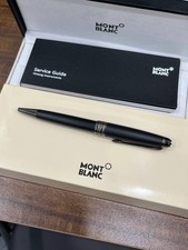 Meisterstück 164 Matte Black Ballpoint Pen Platinum Trim New Box MB picture