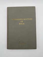 Wonderful Routines of Magic by Ellison Poland 1969 1st Ed. Vintage Magic Book picture
