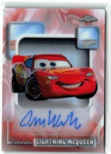 Lightning McQueen 2026 Topps Disney Chrome AA-OW Cars Auto Owen Wilson picture